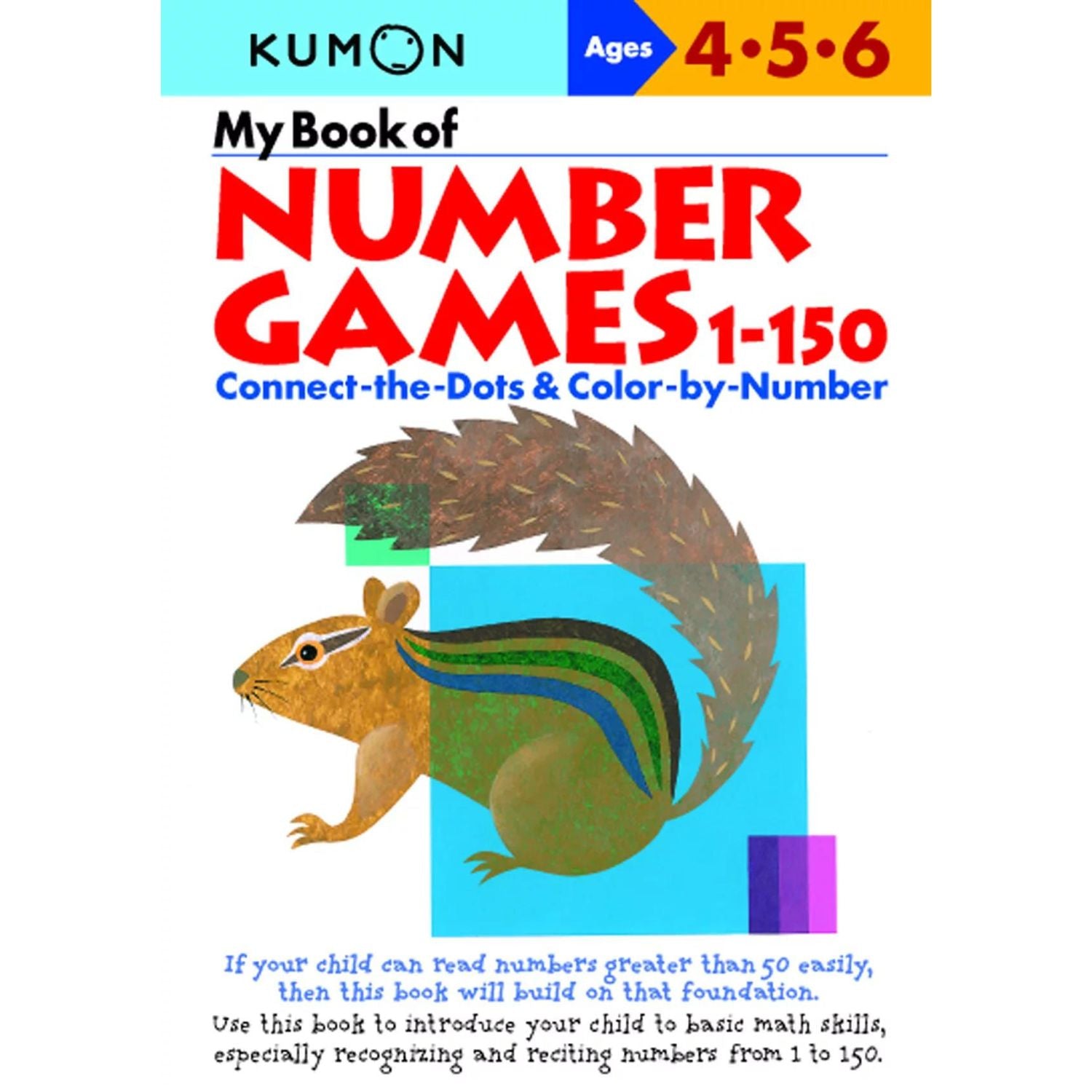 Libro Number Games 1-150 Kumón