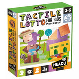 Juego Tactile Lotto For Kids Montessori Headu