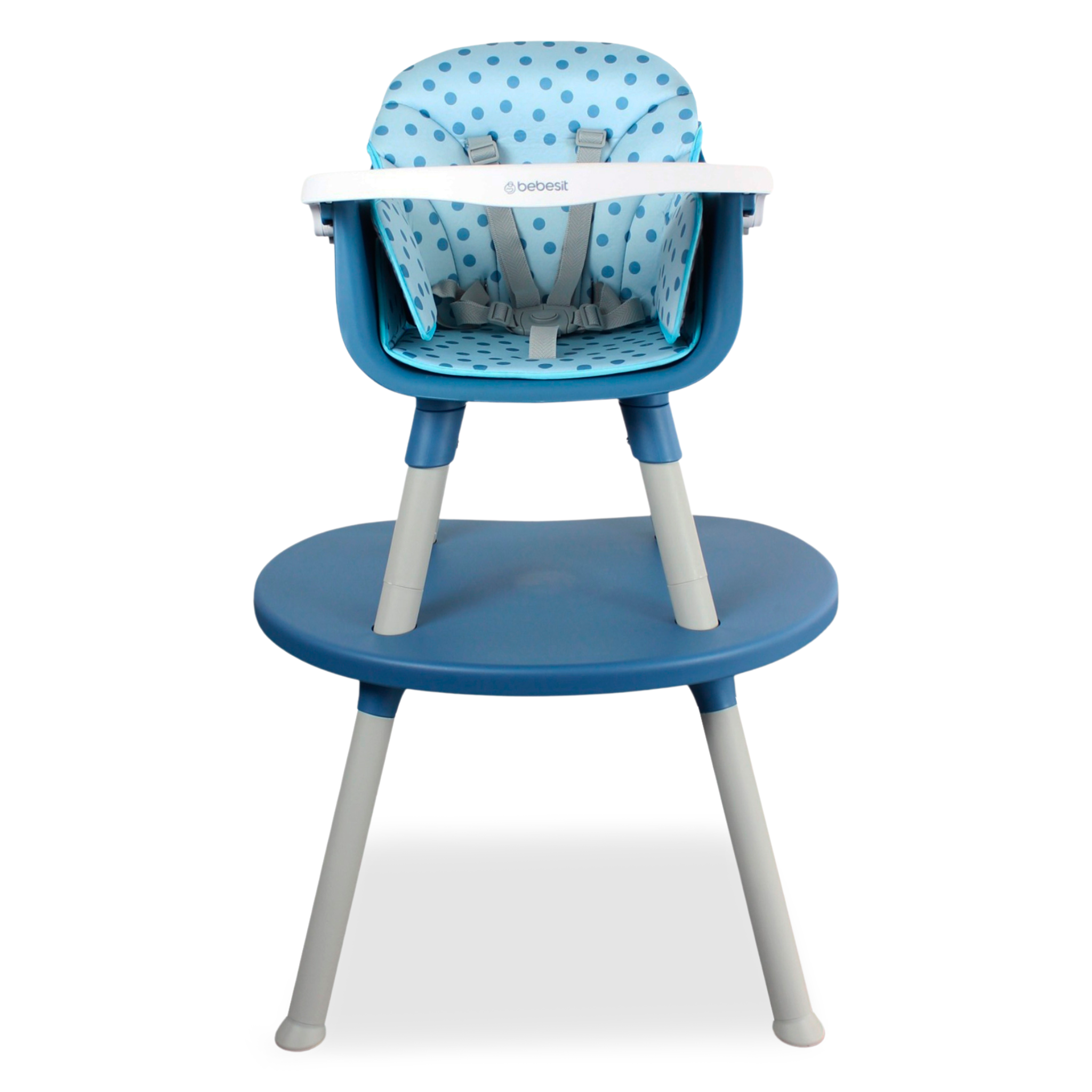 Silla Comedor Baby Desk 3 en 1 Azul Bebesit