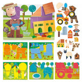 Juego Tactile Lotto For Kids Montessori Headu