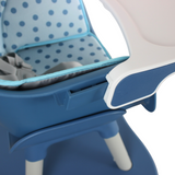 Silla Comedor Baby Desk 3 en 1 Azul Bebesit