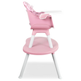Silla Comedor Baby Desk 3 en 1 Rosado Bebesit