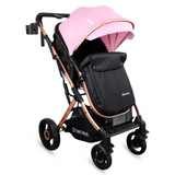 Coche Travel System Gold Lx Rosado Bebesit