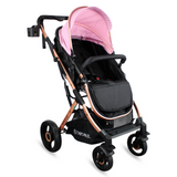 Coche Travel System Gold Lx Rosado Bebesit