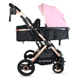 Coche Gold Lx Rosado Bebesit