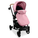 Coche Travel System Prima Rosado Bebesit