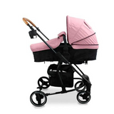 Coche Travel System Prima Rosado Bebesit