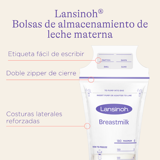 Bolsas para Almacenar Leche Materna x 251