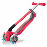 Patineta Primo Foldable Lights Globber Roja