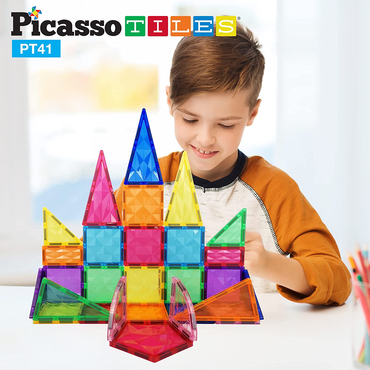 Bloques Magnéticos PT41 de Prisma Picasso Tiles