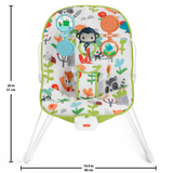 Silla Mecedora Amiguitos Selva Fisher Price