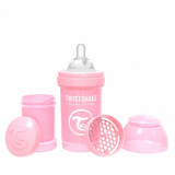  Twistshake Biberones anticólicos - Botellas prémium de 6.1 fl  oz/6 oz para una experiencia de alimentación cómoda para el cuidado del  bebé, color blanco : Bebés