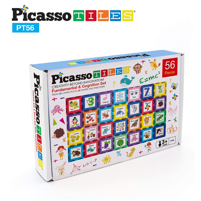 Bloques Magnéticos PT56 Gráficos Educativos Picasso Tiles