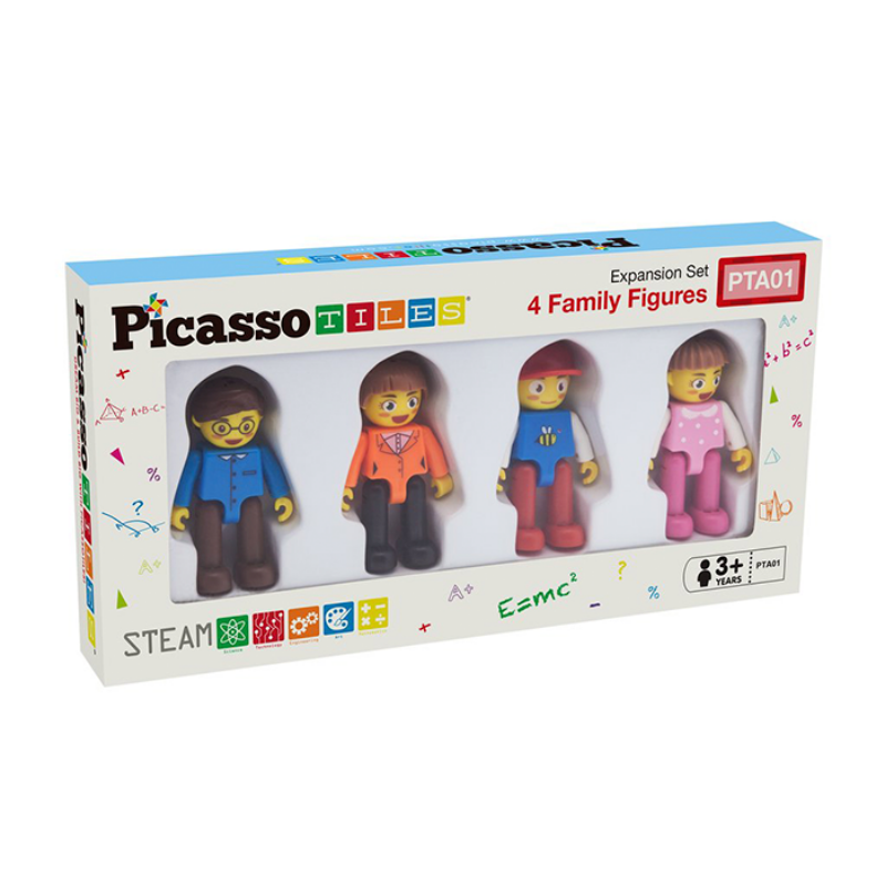 Figuras Magnéticas PTA01 Familia Picasso Tiles