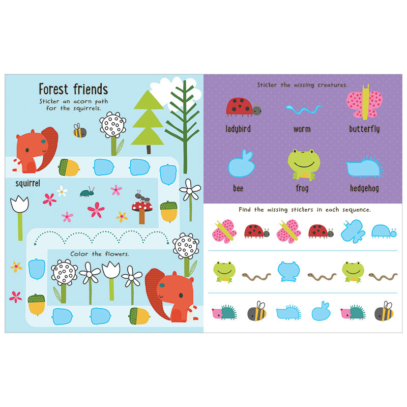 Libro de Actividades First Words Stickers