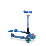 Patineta Junior Luces Led Azul Racing Globber