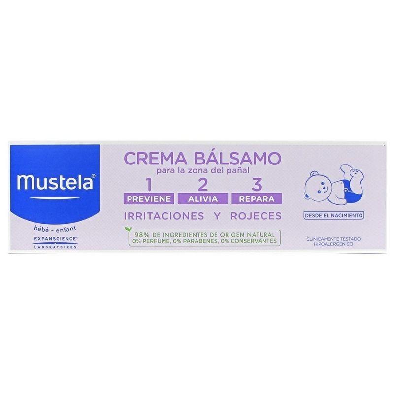 Mustela Crema Bálsamo de Cambio de Pañal 1 2 3 100 ml