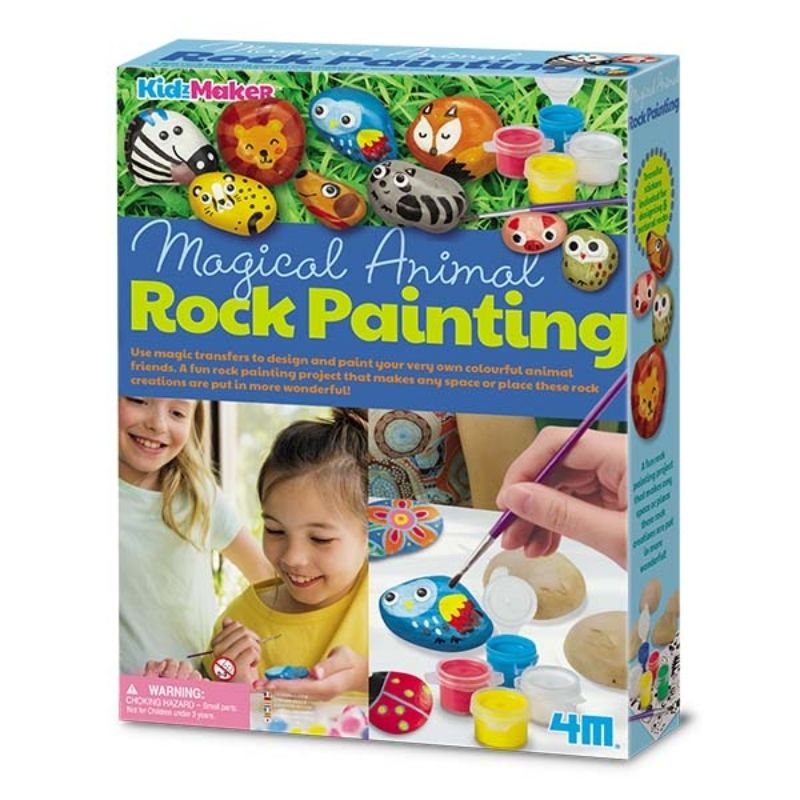 Pintado Animales en Rocas 4M