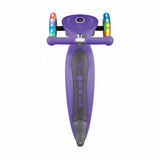 Patineta Junior Luces Led Violeta Globber