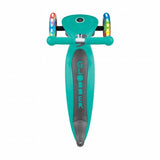 Patineta Junior Luces Led Verde Esmeralda Globber