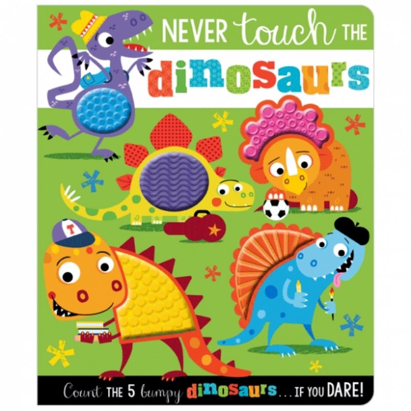 Libro Never Touch the Dinosaurs