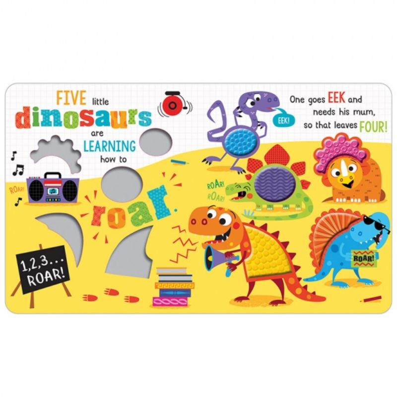 Libro Never Touch the Dinosaurs