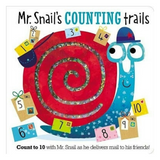 Libro Mr. Snail's Counting Trails - babycentro-com - Make Believe Ideas