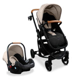 Coche Travel System Prima Beige Bebesit