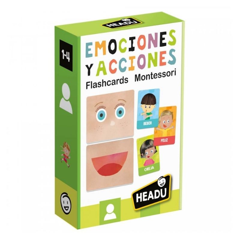 Flashcards Montesori  Emociones Headu