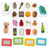 Flashcards Texturas Montesori Headu