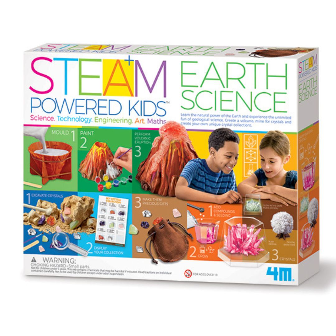 Experimentos para Niños Earth Science STEAM 4M