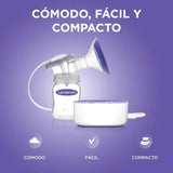 Extractor Eléctrico Compacto Sencillo Lansinoh