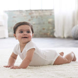 Bodies para Bebe Blancos x 2 Talla 6-9 Meses