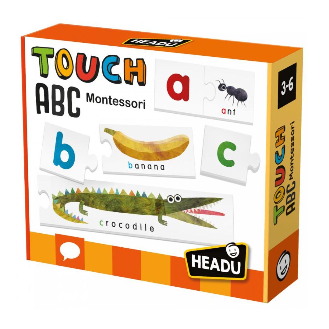 Juego Montessori Touch ABC Headu
