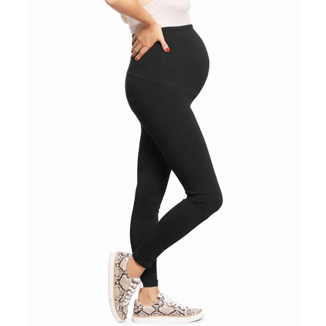Leggins para Embarazo Negro S