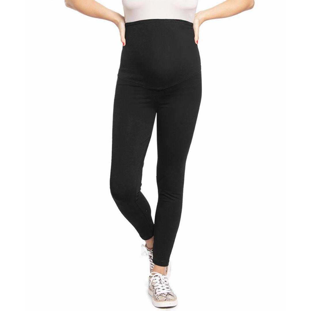 Leggins para Embarazo Negro