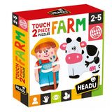 Rompecabezas 2 piezas Touch Farm Headu