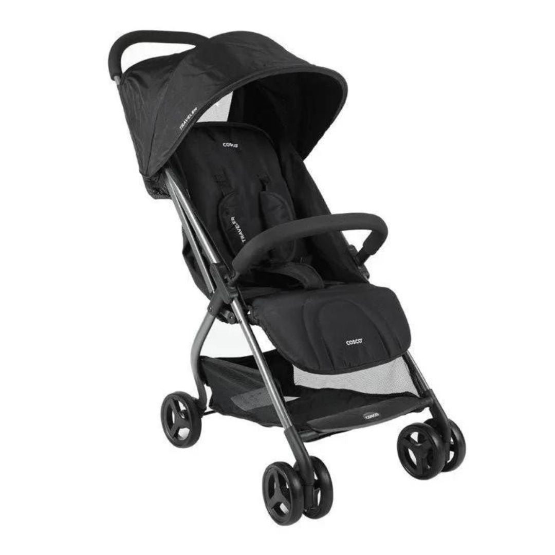 Coche de Paseo Traveler Negro Cosco