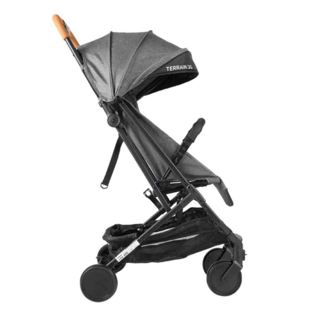 Coche de Paseo Terran 2G Gris Oscuro Infanti