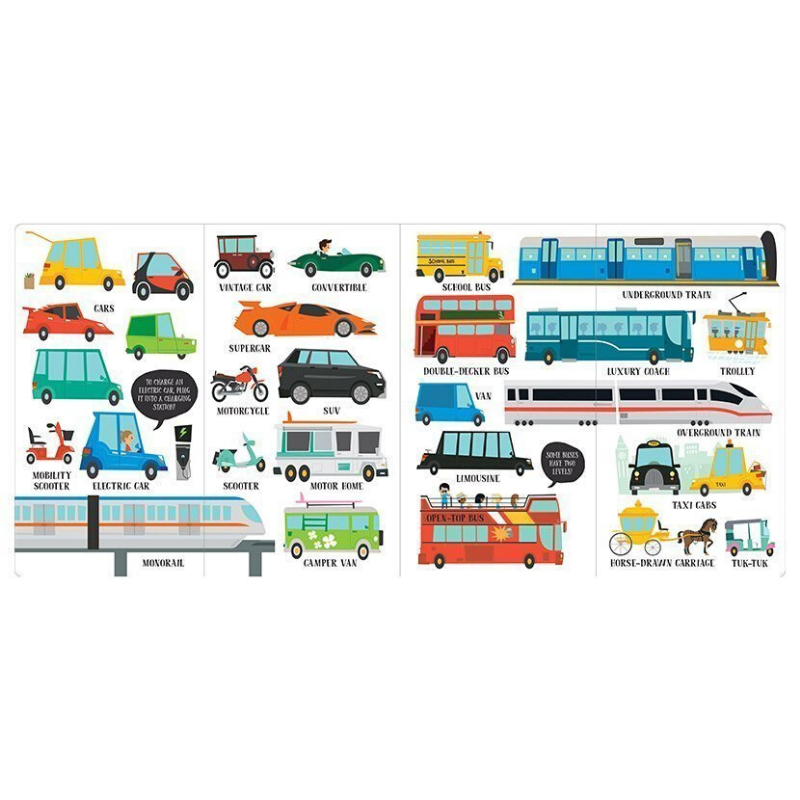 Libro Busy Book of Vehicles