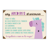 Peluche Unicornio Arcoiris LPG - babycentro-com - La Pequeña Galeria