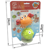 Juguetes del Baño Cangrejo y Pez Hape