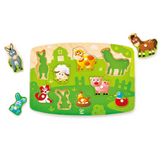 Rompecabezas Animales de la Granja Hape