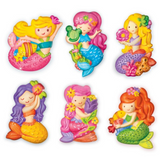 Manualidades Mould & Paint Sirenas Escarchadas 4M