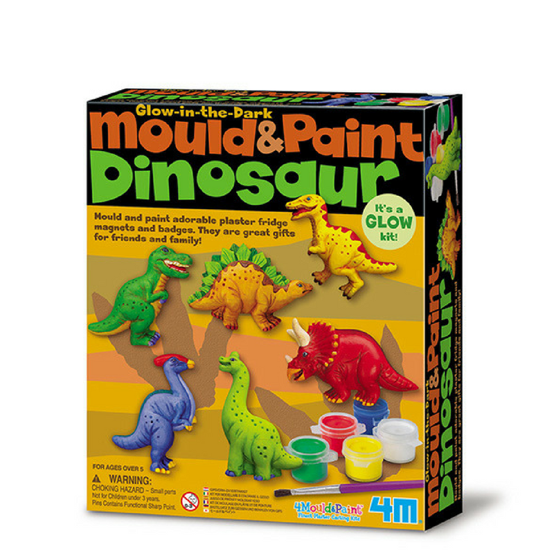 Manualidades Mould & Paint Dinosaurios 4M - babycentro-com - 4M