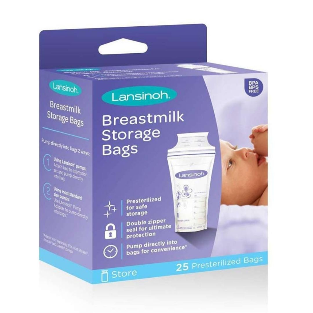 Bolsas congelación leche materna 20 unidades