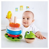 Aros Apilables Señor Rana Hape - babycentro-com - Hape